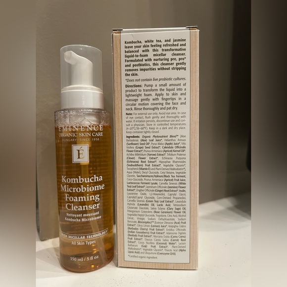 Eminence kombucha Microbiome Foaming Cleanser 🆕 - Picture 3 of 3